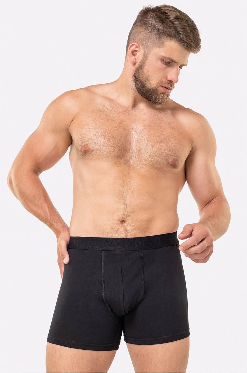 Трусы-боксеры мужские BAYKAR L р. 48-50 Черный (1110-02)