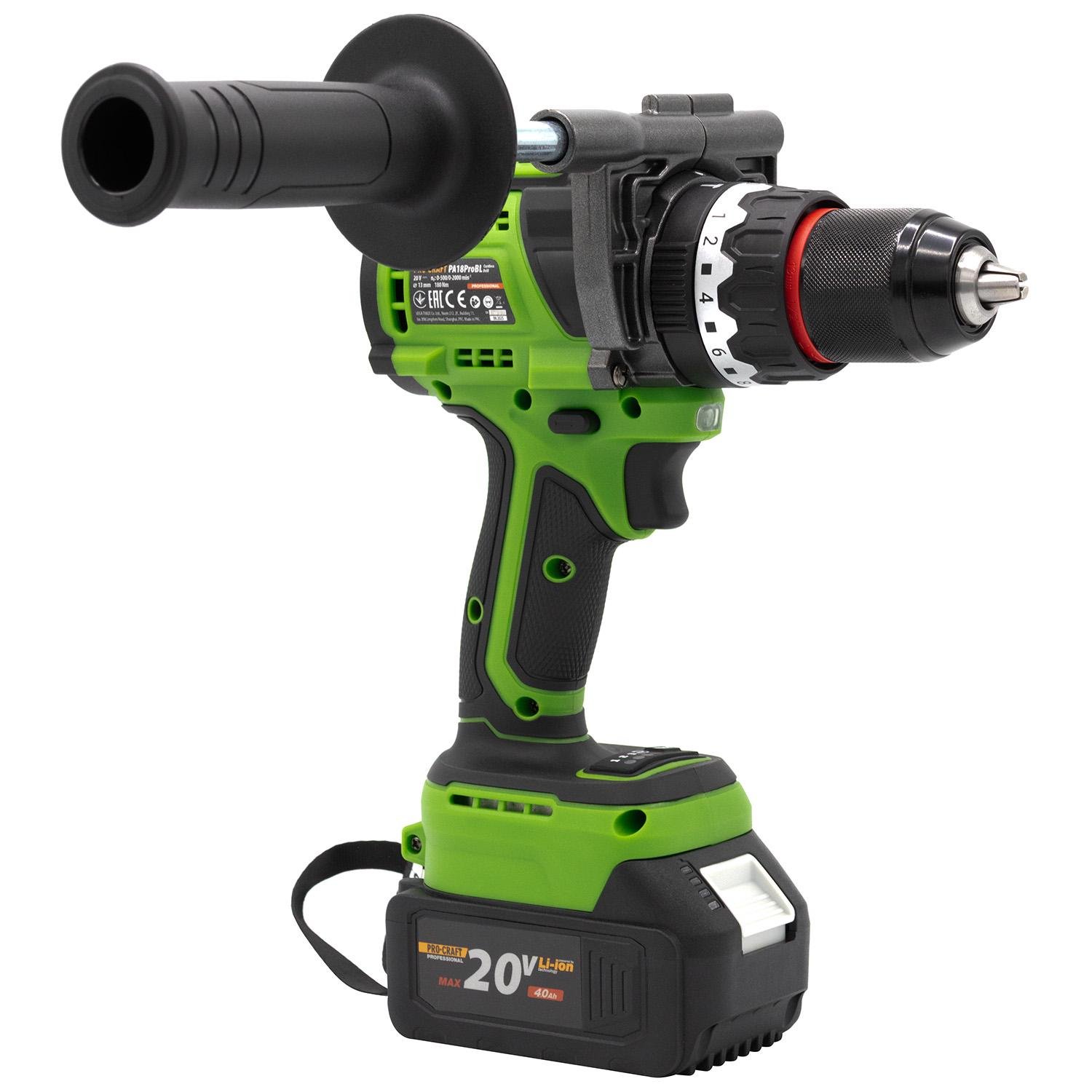 Шуруповерт ProCraft PA18ProBL без акб і зп