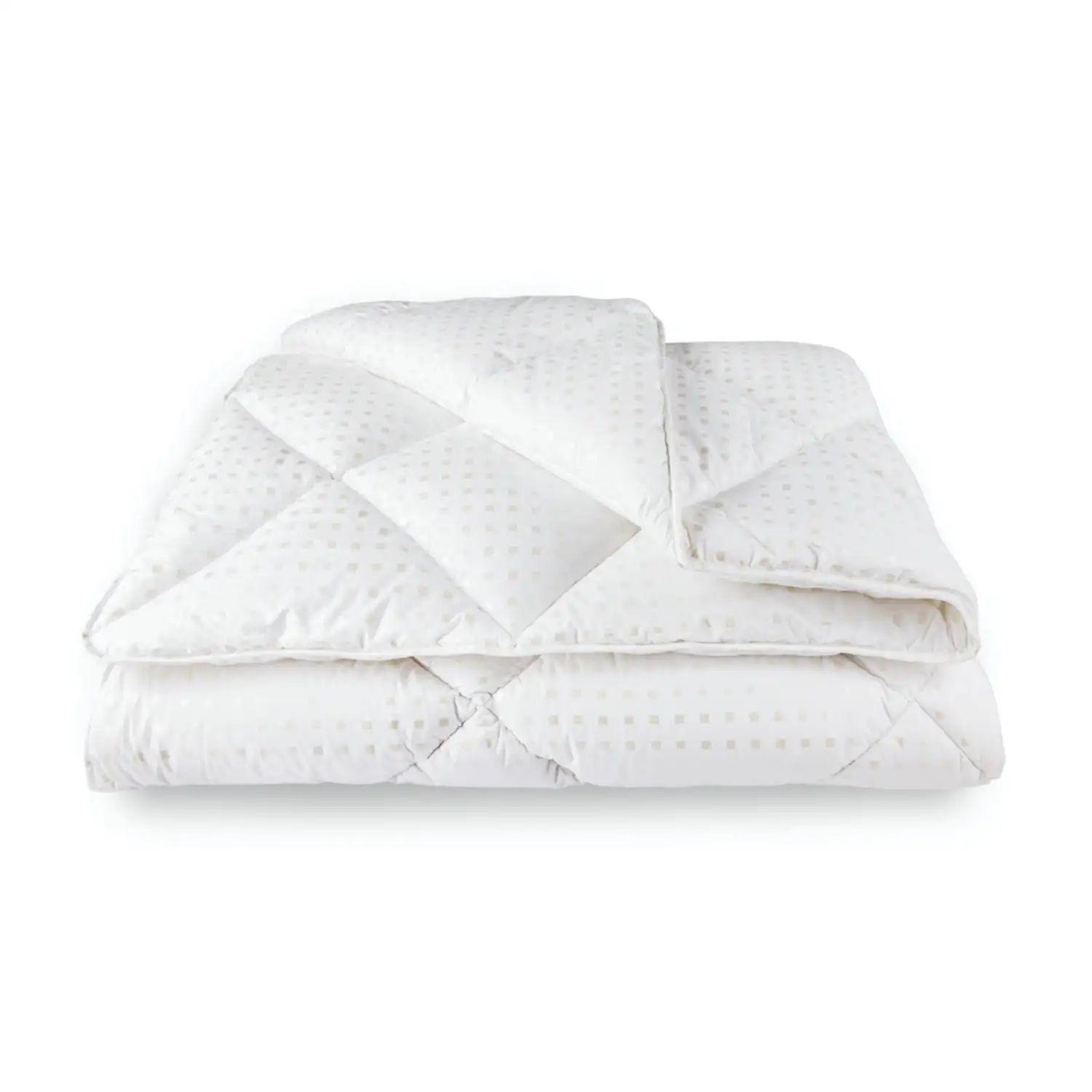 Ковдра зимова гіпоалергенна ТЕП зі штучним пухом 400 г/кв. м євро 200x210 см Білий (26360200210)