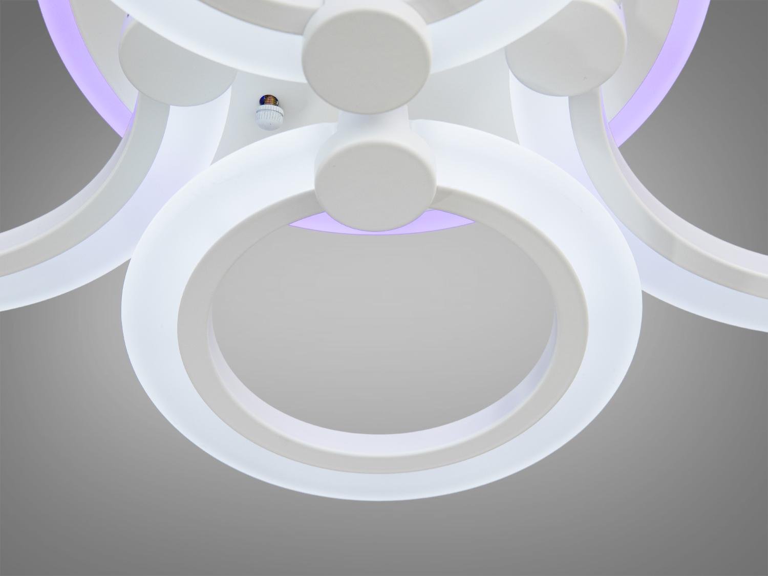 Люстра Diasha A8022/4WH RGB з пультом 80W (18249050) - фото 4