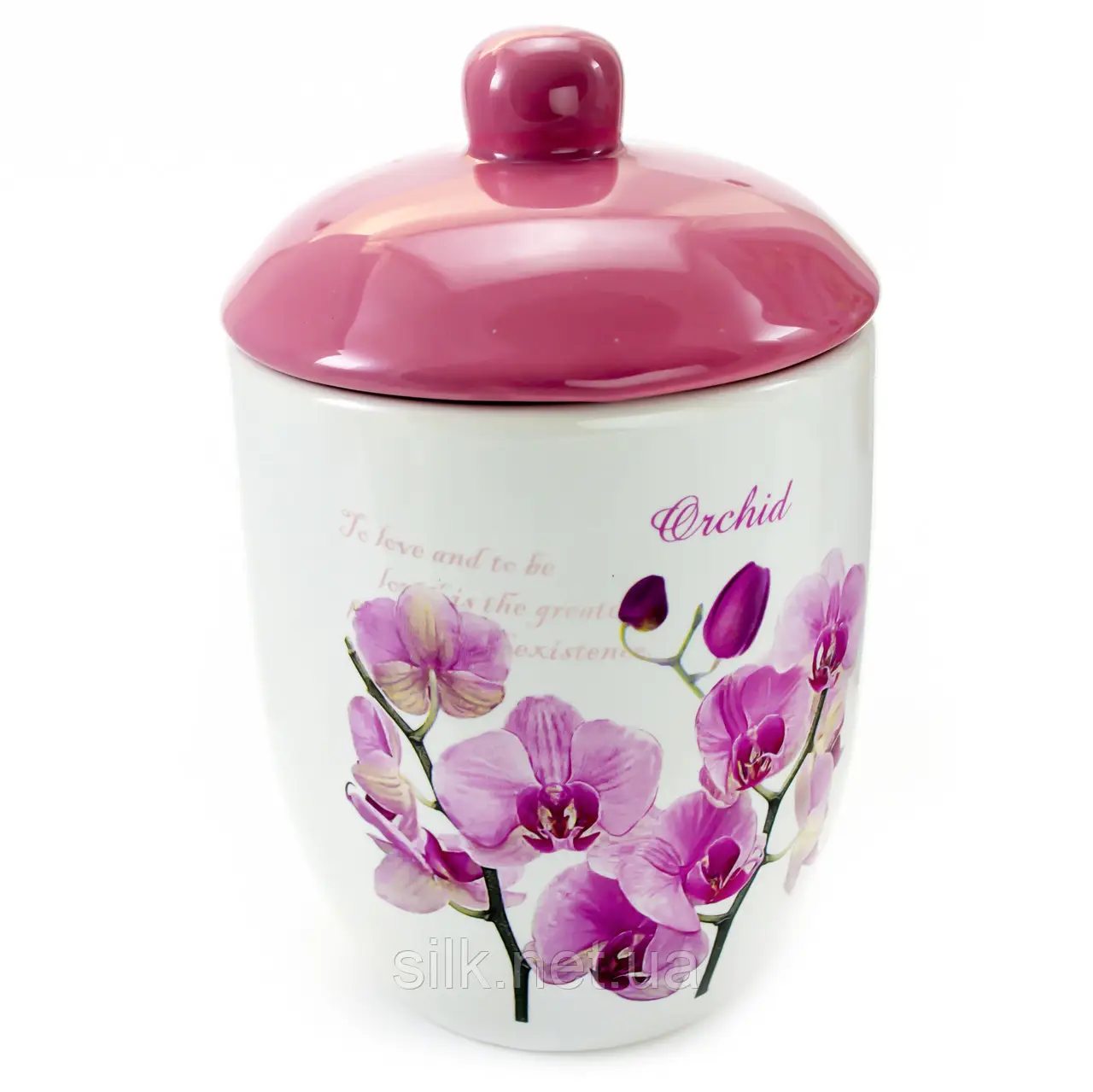Цукорниця Interos Орхідея 520 мл Рожевий (ZF 3528 OP)