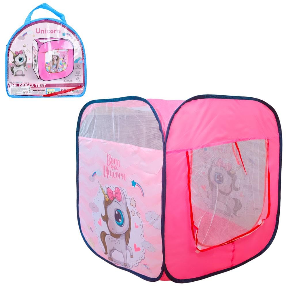 Игровой домик MR1104 с принтом единорога Игровой домик MR1104 с принтом единорога