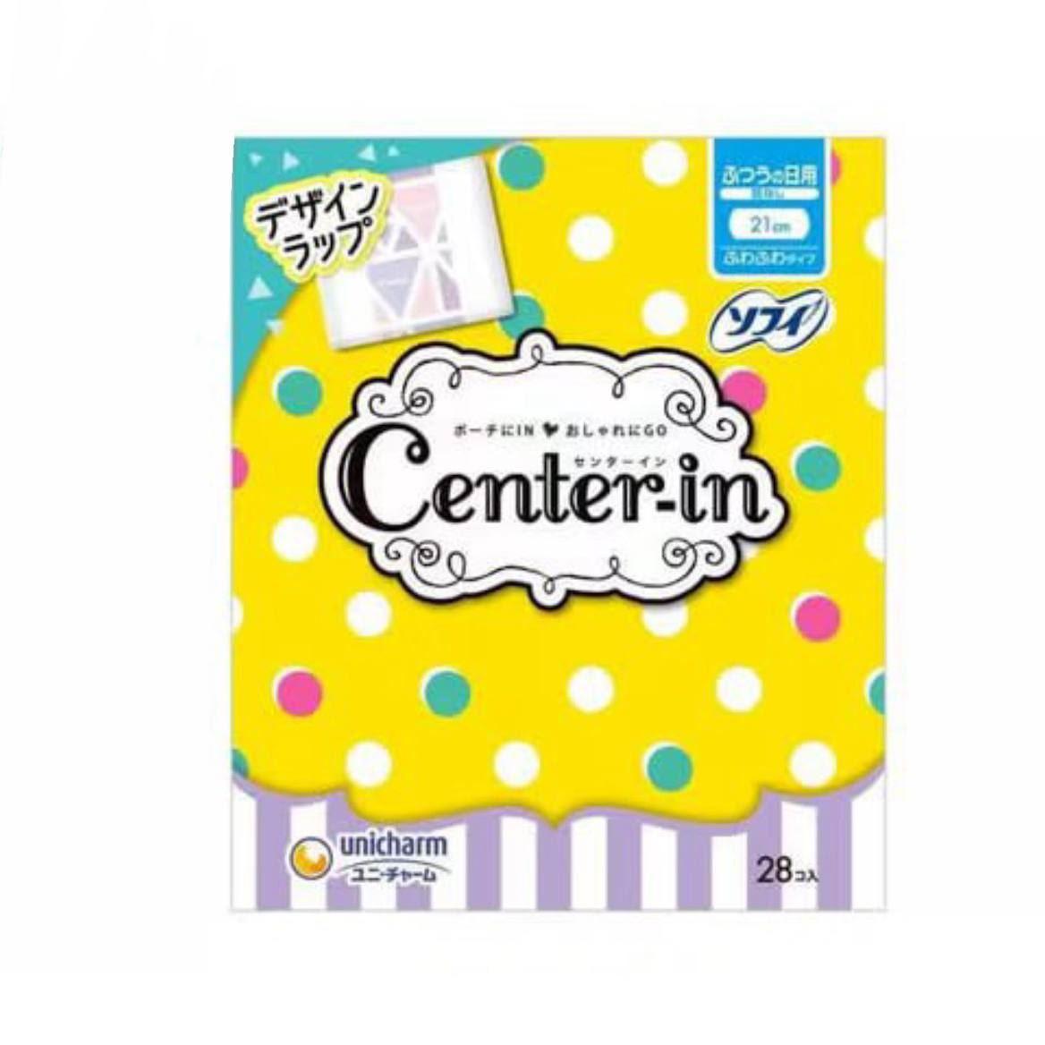 Прокладки гигиенические UNICHARM Center-In Soft and Fluffy Day Use 21 см 28 шт. (2720993168)