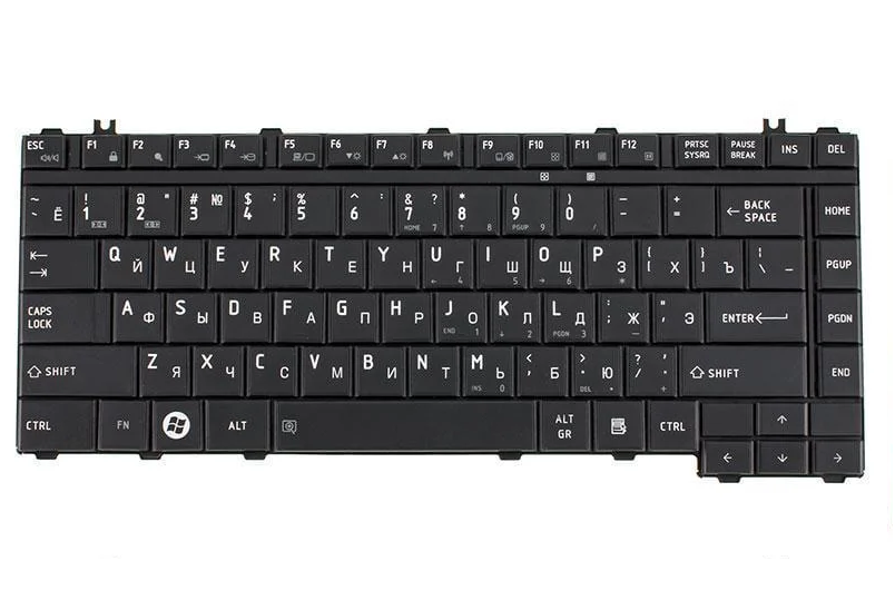 Клавиатура для ноутбука Toshiba Satellite L305D Черный (180676)