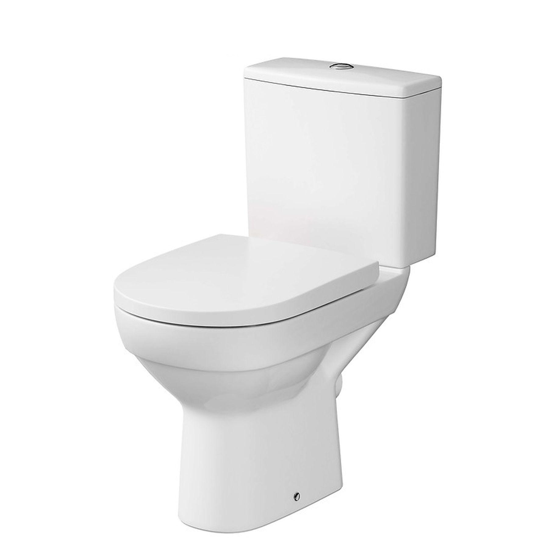 Унитаз компакт Cersanit 602 CITY NEW Clean On 011 3/5 л с крышкой дюропласт Lift (000023050)