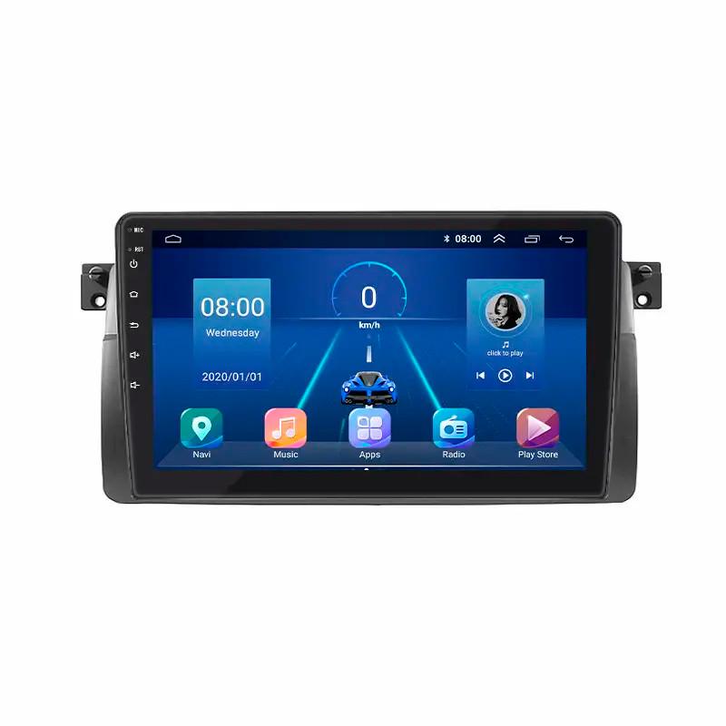 Автомагнитола штатная Lesko 4G/Wi-Fi/GPS для BMW 3 серии IV E46 Рестайлинг 2001-2007 6/128Gb 9" (1983839659)