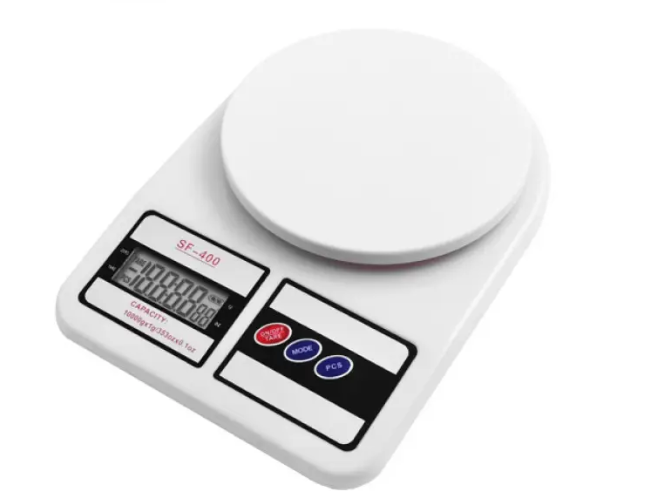 Кохонні електронні ваги Electronic Kitchen Scale SF-400 Білий (KA 1028)