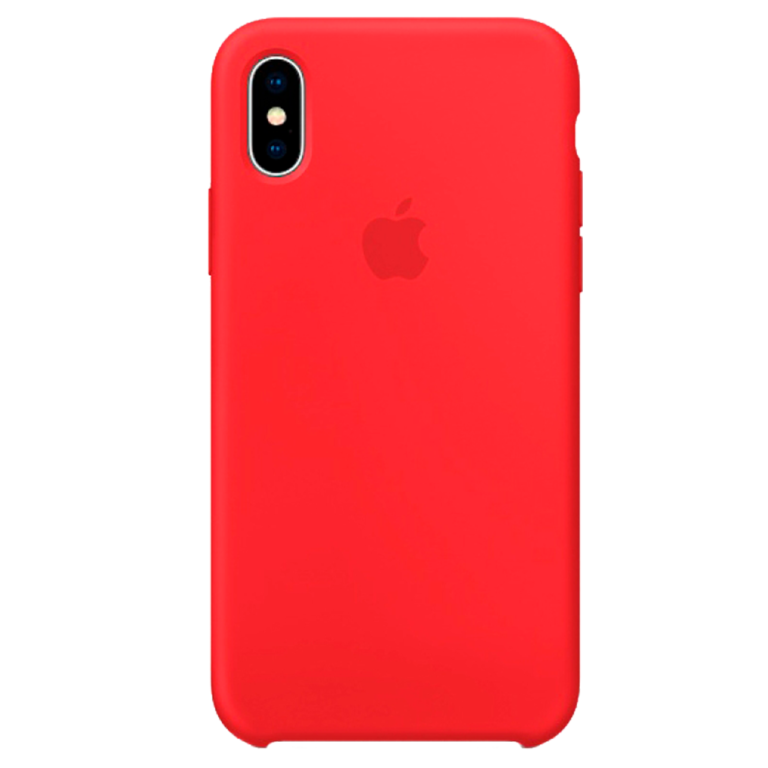 Оригінальний силіконовий чохол на Apple Iphone XS Max Red