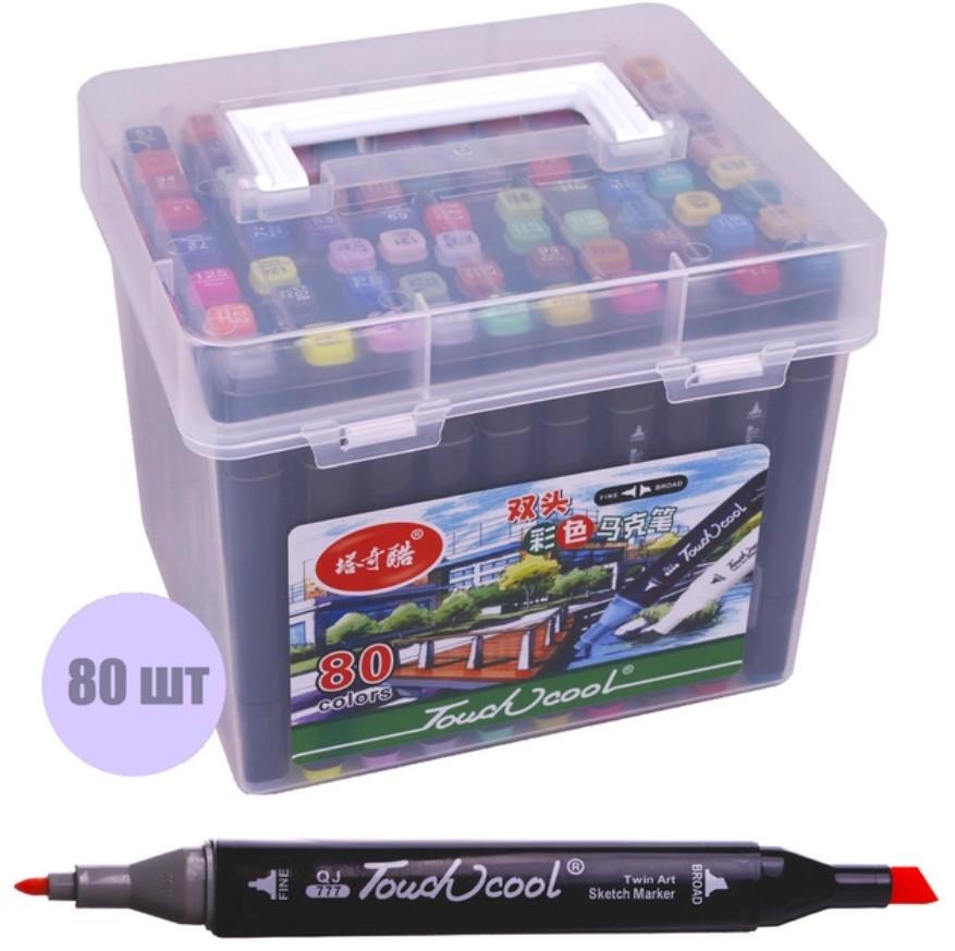 Набор скетчМаркеров TouchCool 80 цветов - фото 2 Набор скетчМаркеров TouchCool 80 цветов - фото 2