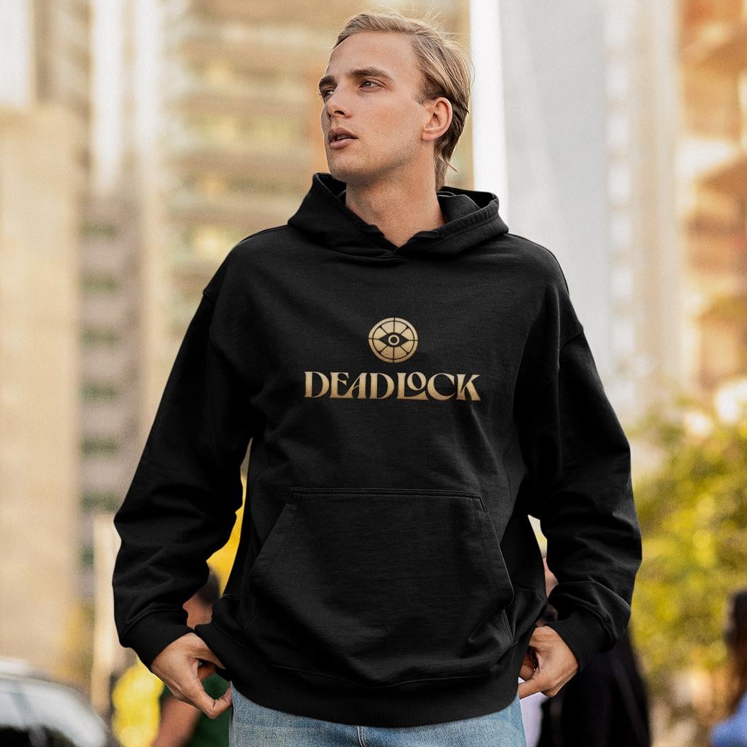 Худи флисовый унисекс Deadlock Vindicta L Черный (0000021309)