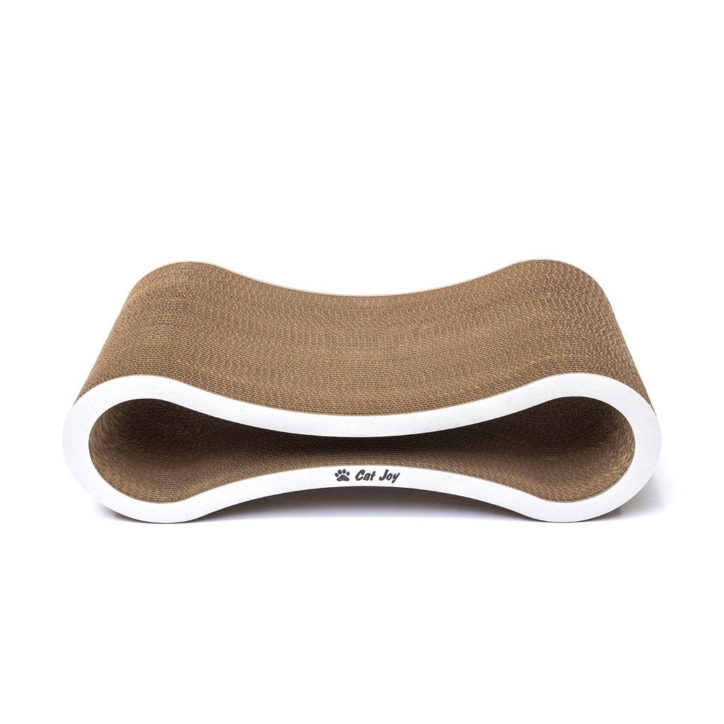 Дряпка-лежанка для кота Cat Joy 59х18х25 см Білий (1857363926)