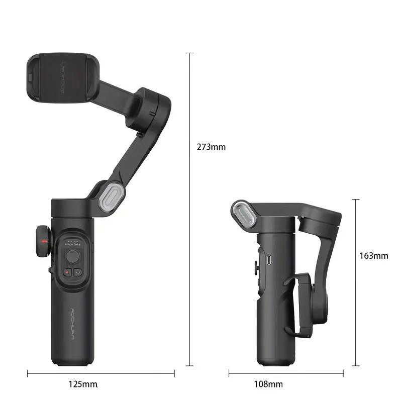 Стабілізатор триосьовий Aochuan Professional Gimbal Stabilizer для Smartphone Smart XE Black (22263079) - фото 4