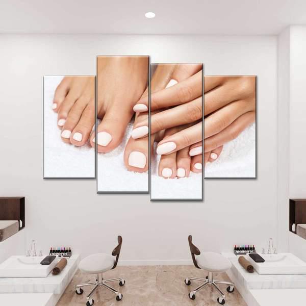 Модульная картина KIL Art Элегантность во всем из четырех частей 129x90 см (M4_L_113)