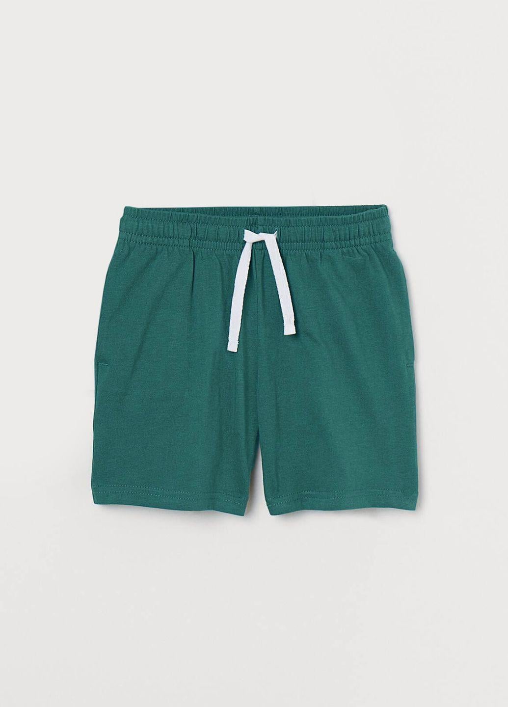 Шорти дитячі H&M 140 см Смарагдовий (Х1610854711)