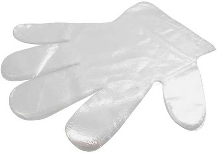 Перчатки одноразовые Laska полиэтиленовые 100 шт. Прозрачный (215412)