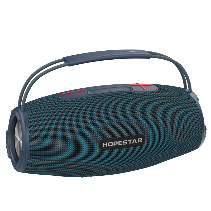 Колонка беспроводная Bluetooth Hopestar H51 влагозащита TWS Blue - фото 1