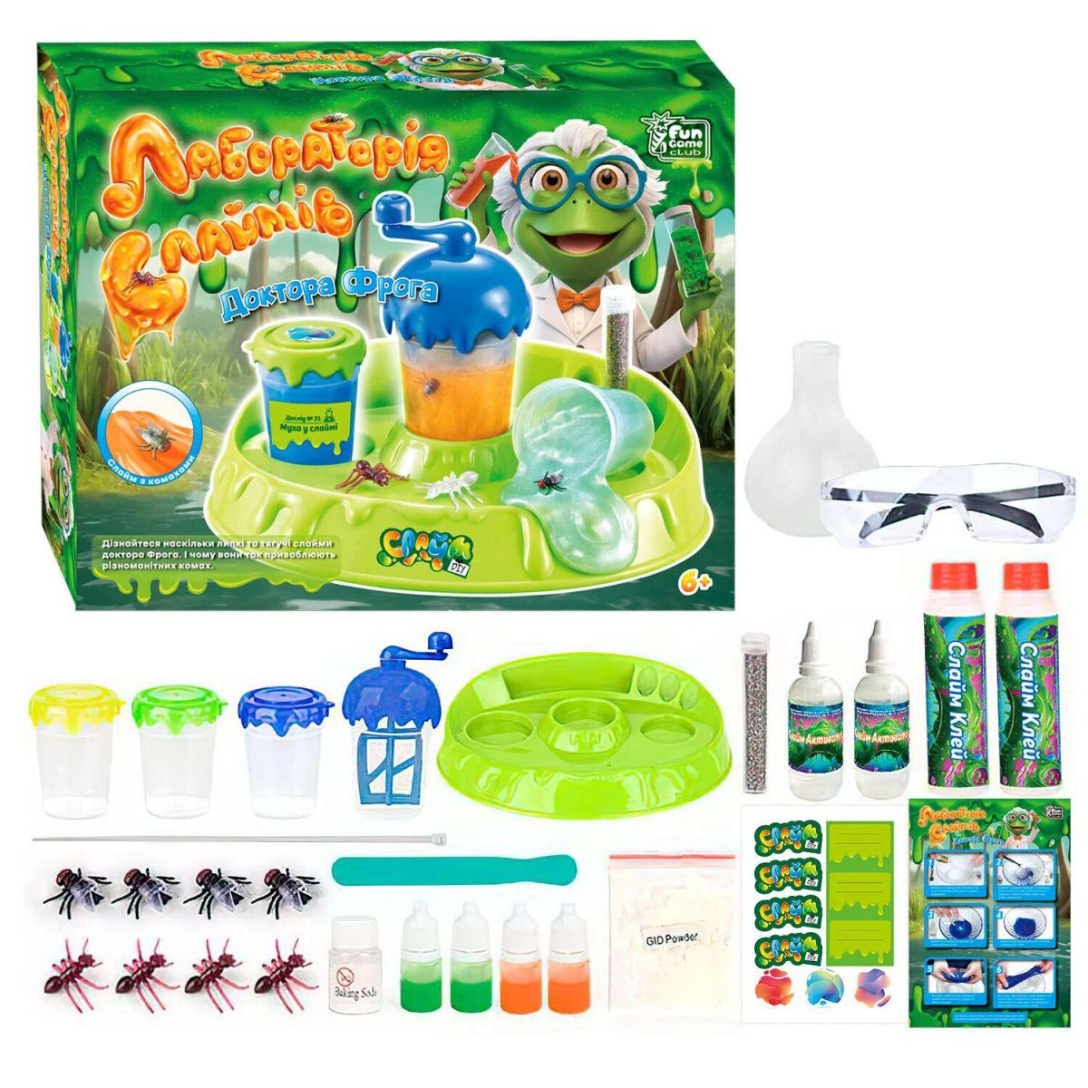 Игра научная Лаборатория слаймов Доктора Фрога (252734)