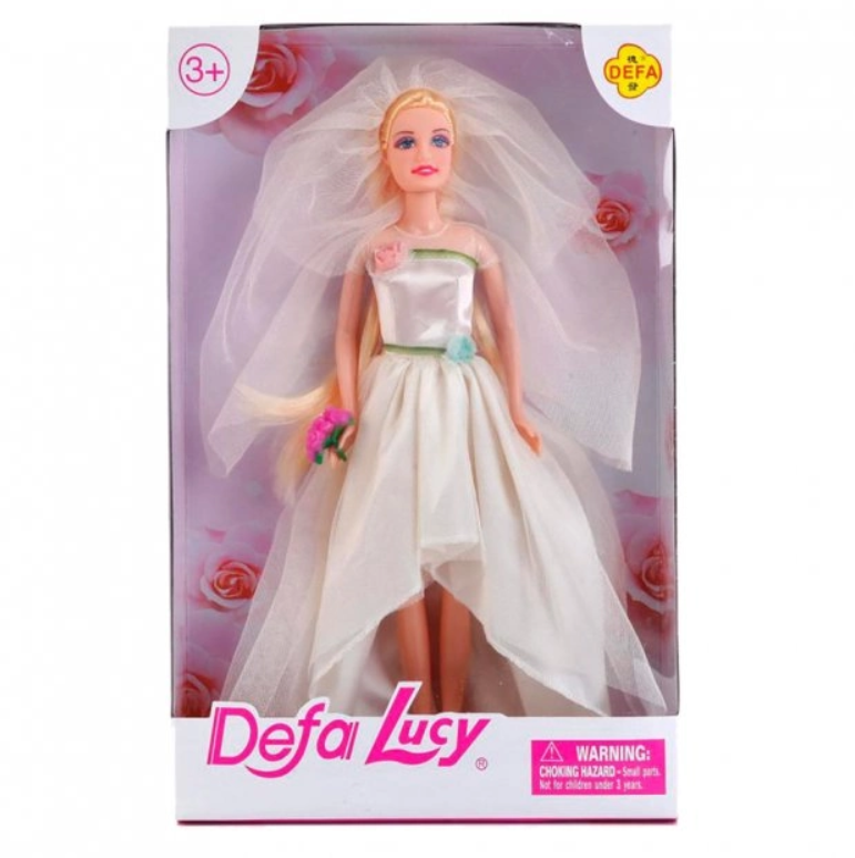 Лялька Defa Наречена з букетом та фатою 29см (8341)