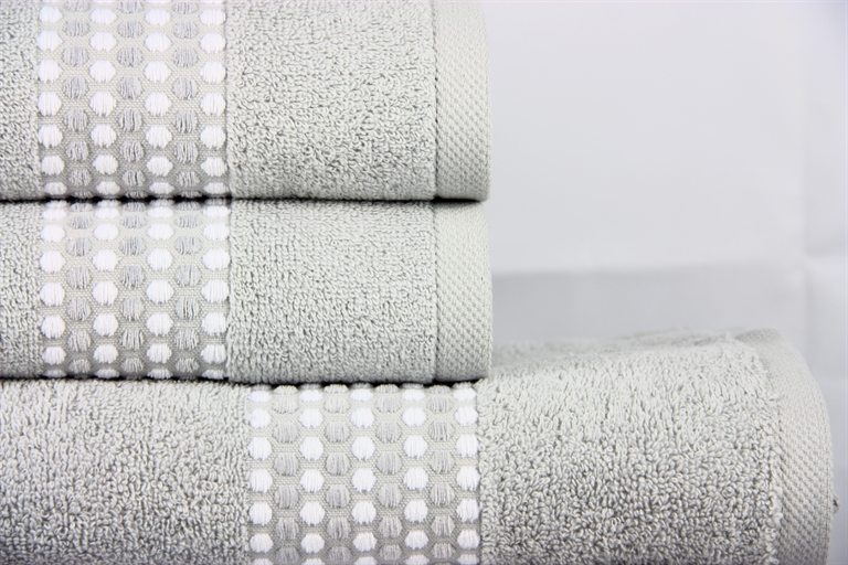 Полотенце махровое Maisonette Classy 70х140 см г/м2 Серый