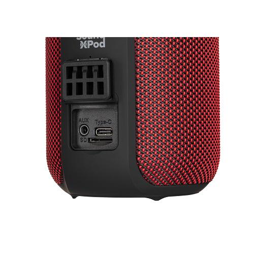 Портативна колонка 2E 2E-BSSXPWRD SoundXPod TWS MP3 Wireless Waterproof Bluetooth 15 Вт Red (582426) - фото 6