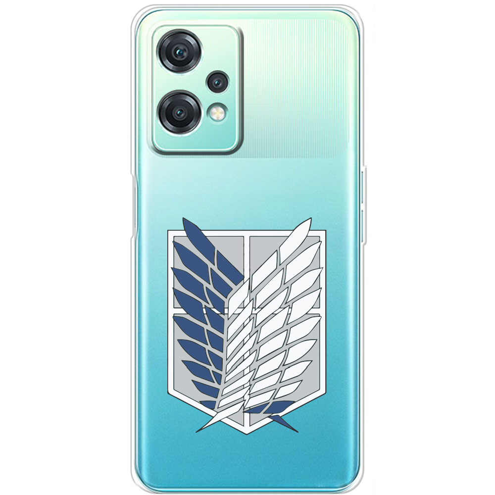 Чехол OnePlus Nord CE 2 Lite 5G Атака Титанов Крылья Свободы Прозрачный силикон (44617-bk88-44617) Чехол OnePlus Nord CE 2 Lite 5G Атака Титанов Крылья Свободы Прозрачный силикон (44617-bk88-44617)