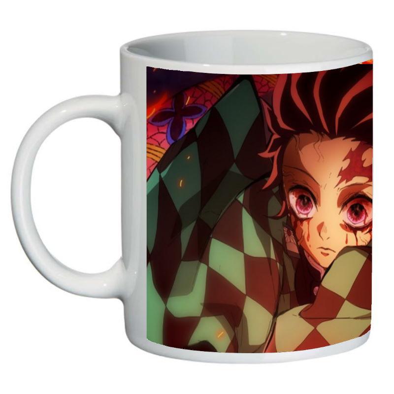 Кружка с принтом Поражает демонов 006 (DKR 006)