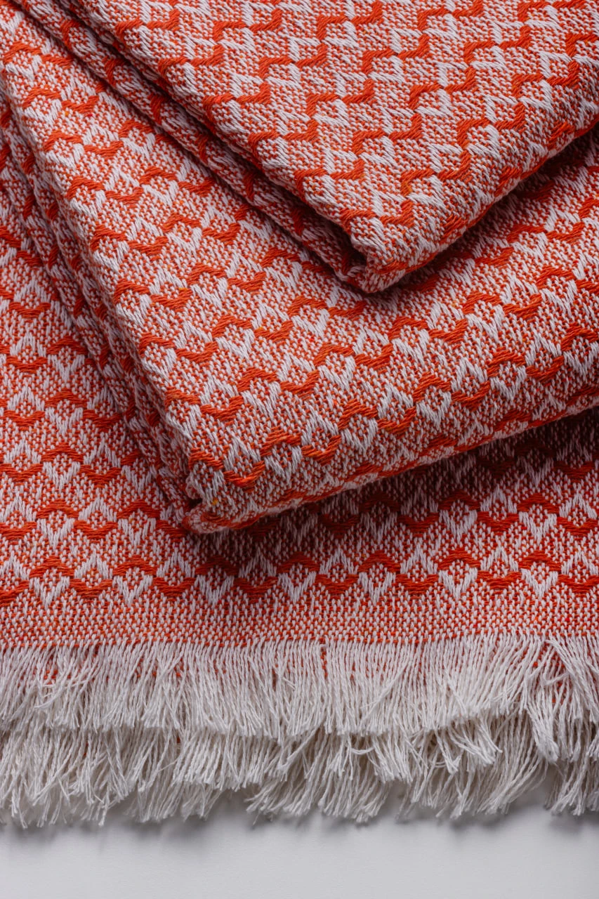 Плед HYGG Muar односпальный 170х210 см Оранжево-желтый (312167) Плед HYGG Muar односпальный 170х210 см Оранжево-желтый (312167)