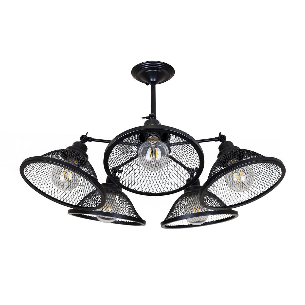 Люстра Levistella 752F009-5 BK (373175)