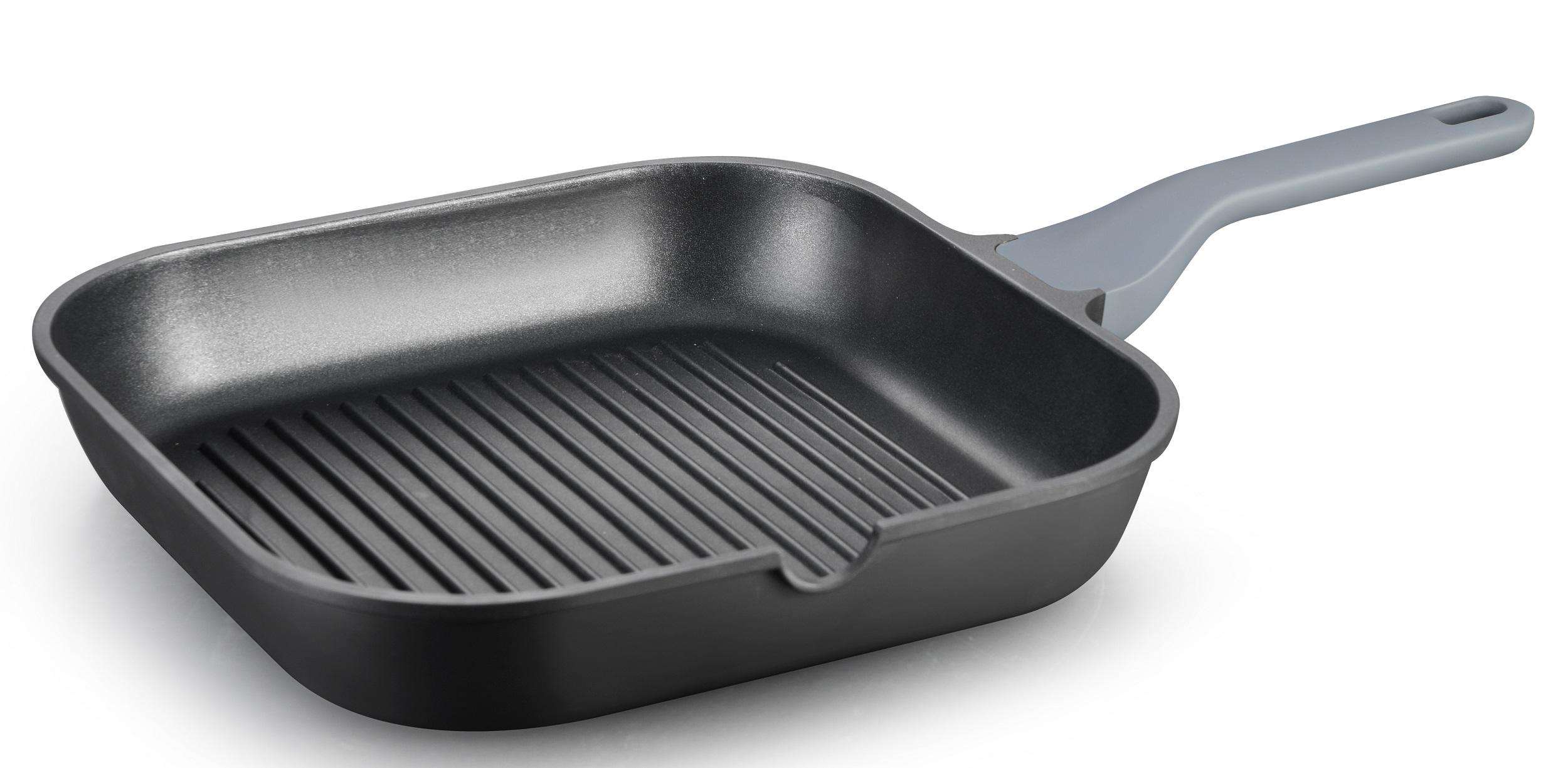 Сковорода IQ Be Creative гриль 28 см без кришки (UG-IQ-1147-28 g)