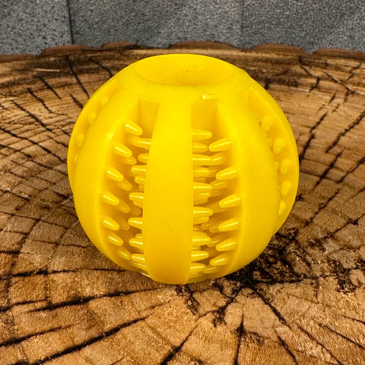 М'ячик для собак Trixie Denta Fun каучуковий для чищення зубів 60 мм - фото 4 М'ячик для собак Trixie Denta Fun каучуковий для чищення зубів 60 мм - фото 4