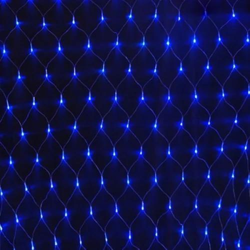 Гірлянда штора сітка 120 LED 220В 1,5х1,5 м Синій (3010) - фото 4 Гірлянда штора сітка 120 LED 220В 1,5х1,5 м Синій (3010) - фото 4