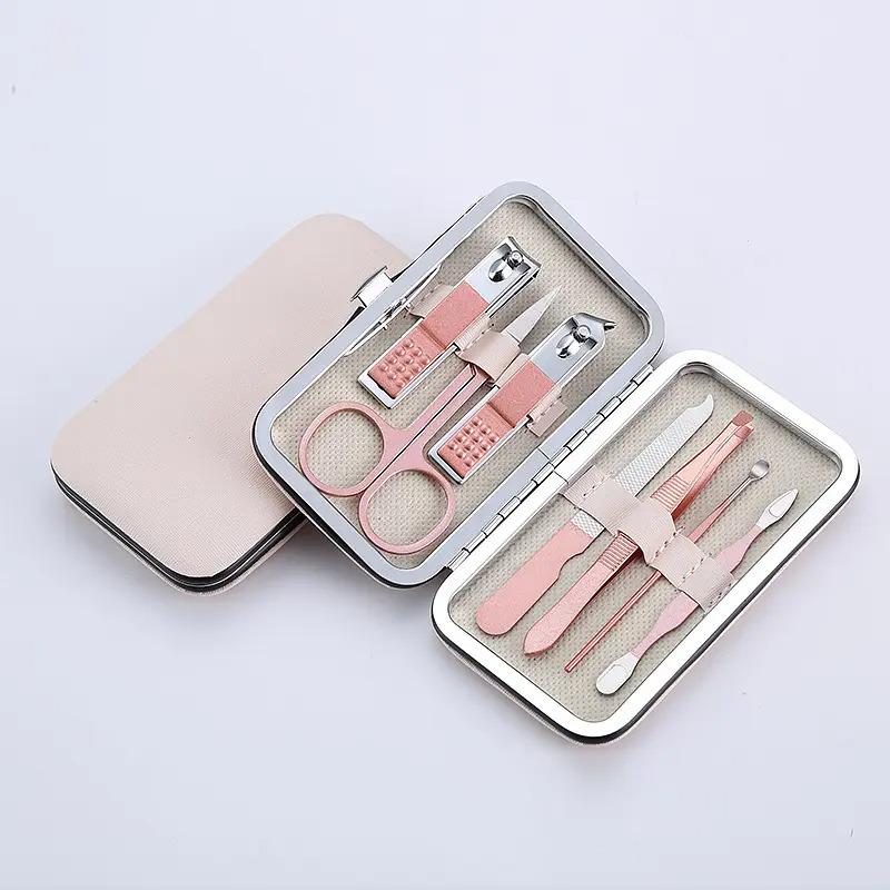 Набір інструментів для манікюру та педикюру 7 шт. Бежевий - фото 5 Набір інструментів для манікюру та педикюру 7 шт. Бежевий - фото 5