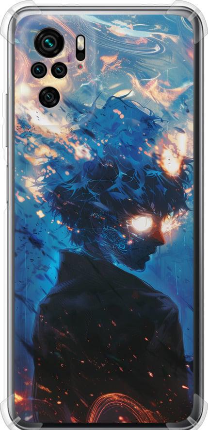 Чехол на Xiaomi Redmi Note 10 Сатору Годжо (6129sp-2277-42517)