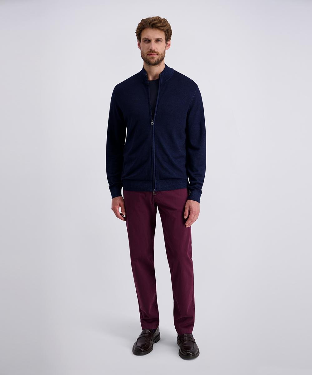 Кардиган на молнии мужской S Темно-синий (C5 50709.5037.6325-S) - фото 3 Кардиган на молнии мужской S Темно-синий (C5 50709.5037.6325-S) - фото 3