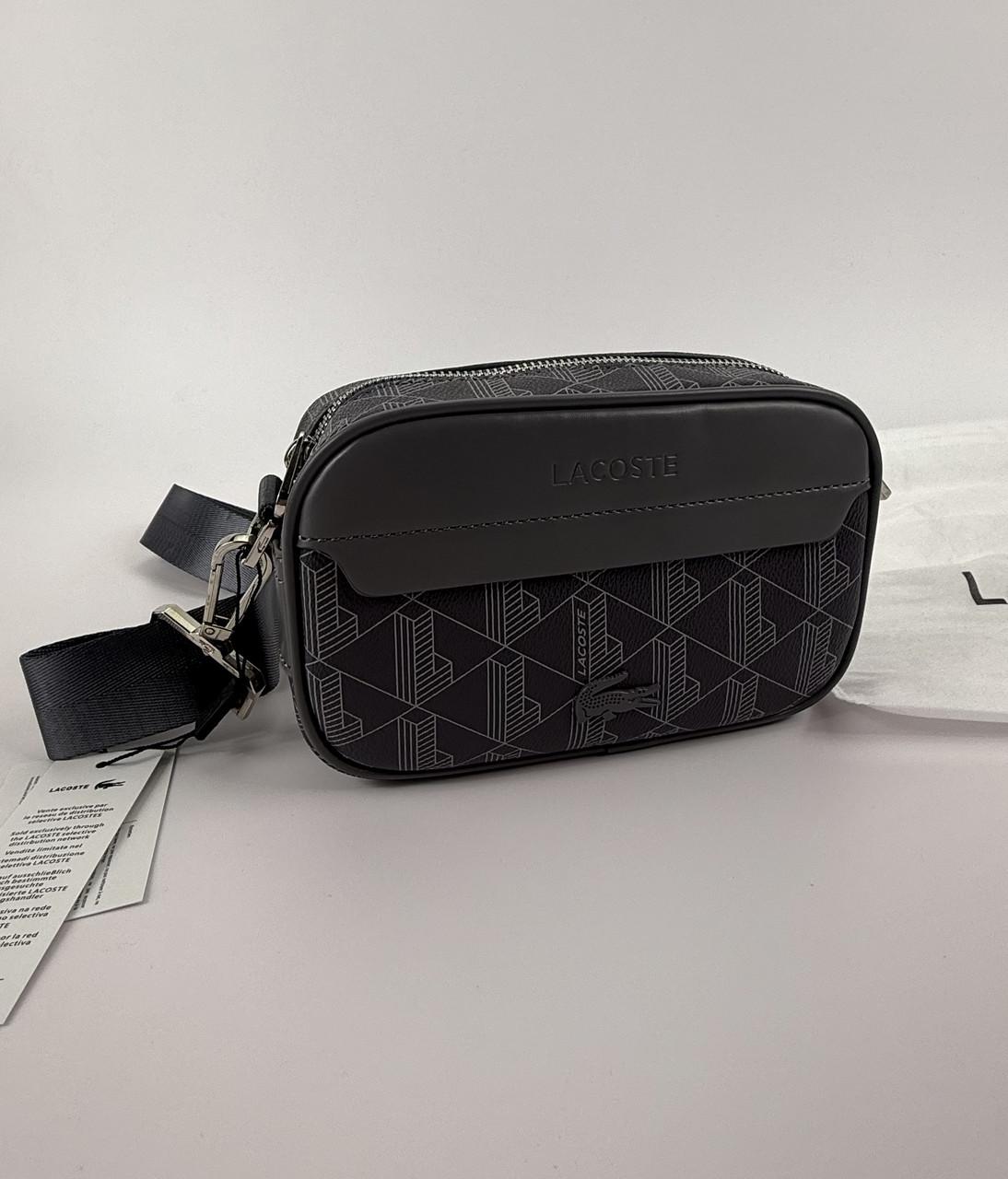 Мессенджер через плечо Lacoste Серый - фото 3 Мессенджер через плечо Lacoste Серый - фото 3