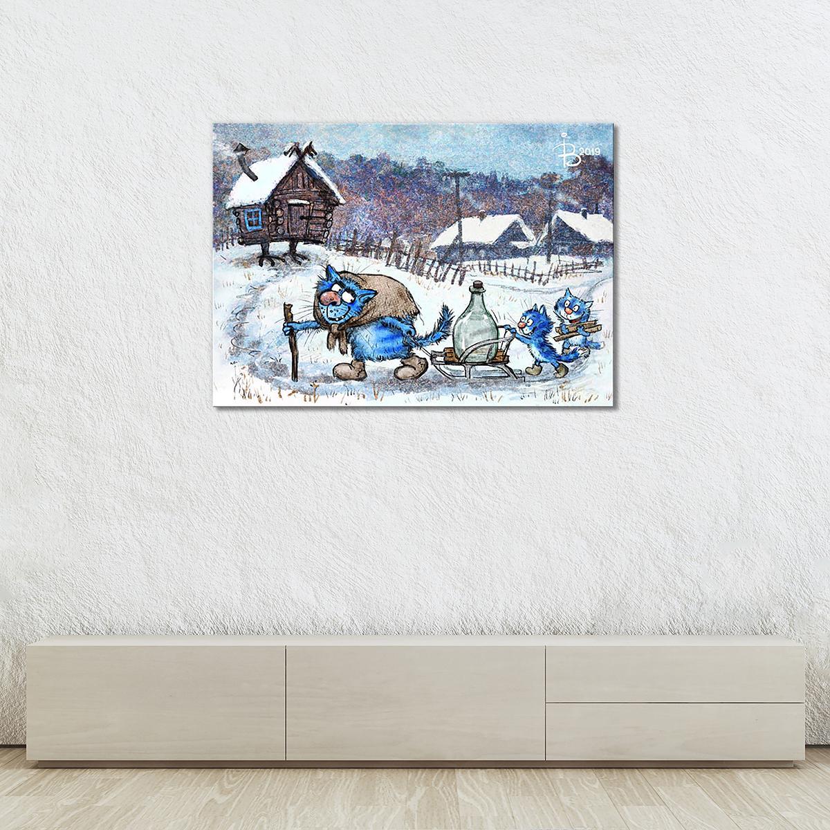 Модульная картина Валерьяновна 1 модуль размером 40х60 см (_rinaz_2019195002)