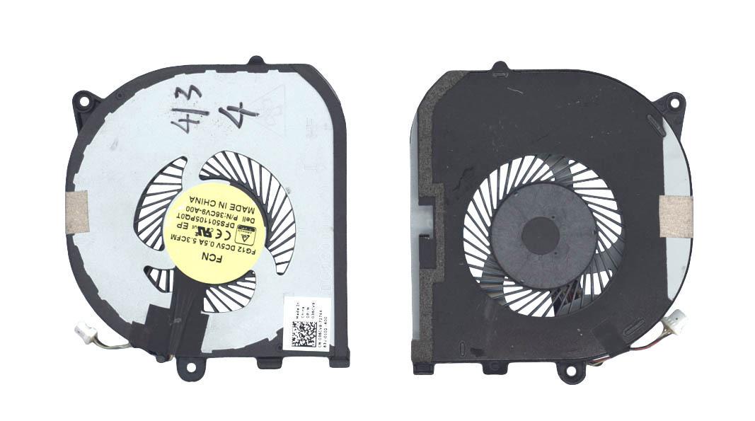 Кулер для ноутбука Dell XPS 15 9550 5V 0.5A 3-pin FCN