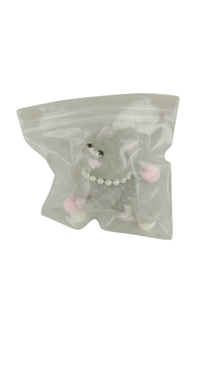 Іграшка антистрес сквіш Кішечка Сірий (000044)