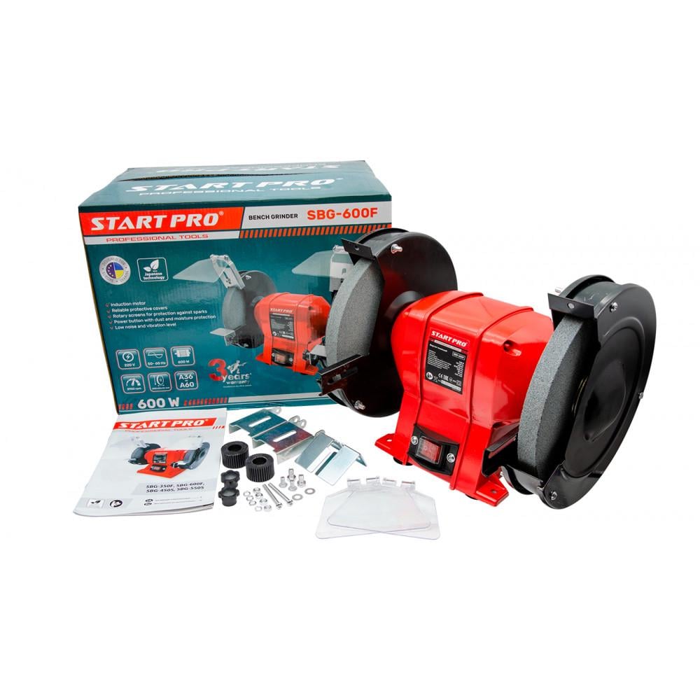 Станок точильный START PRO SBG-600F - фото 6 Станок точильный START PRO SBG-600F - фото 6