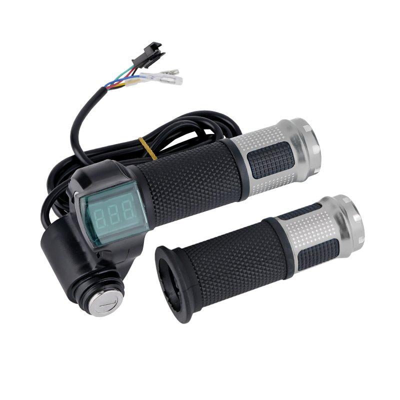 Ручка газа для электровелосипеда 12-72V Серый (A619027) Ручка газа для электровелосипеда 12-72V Серый (A619027)