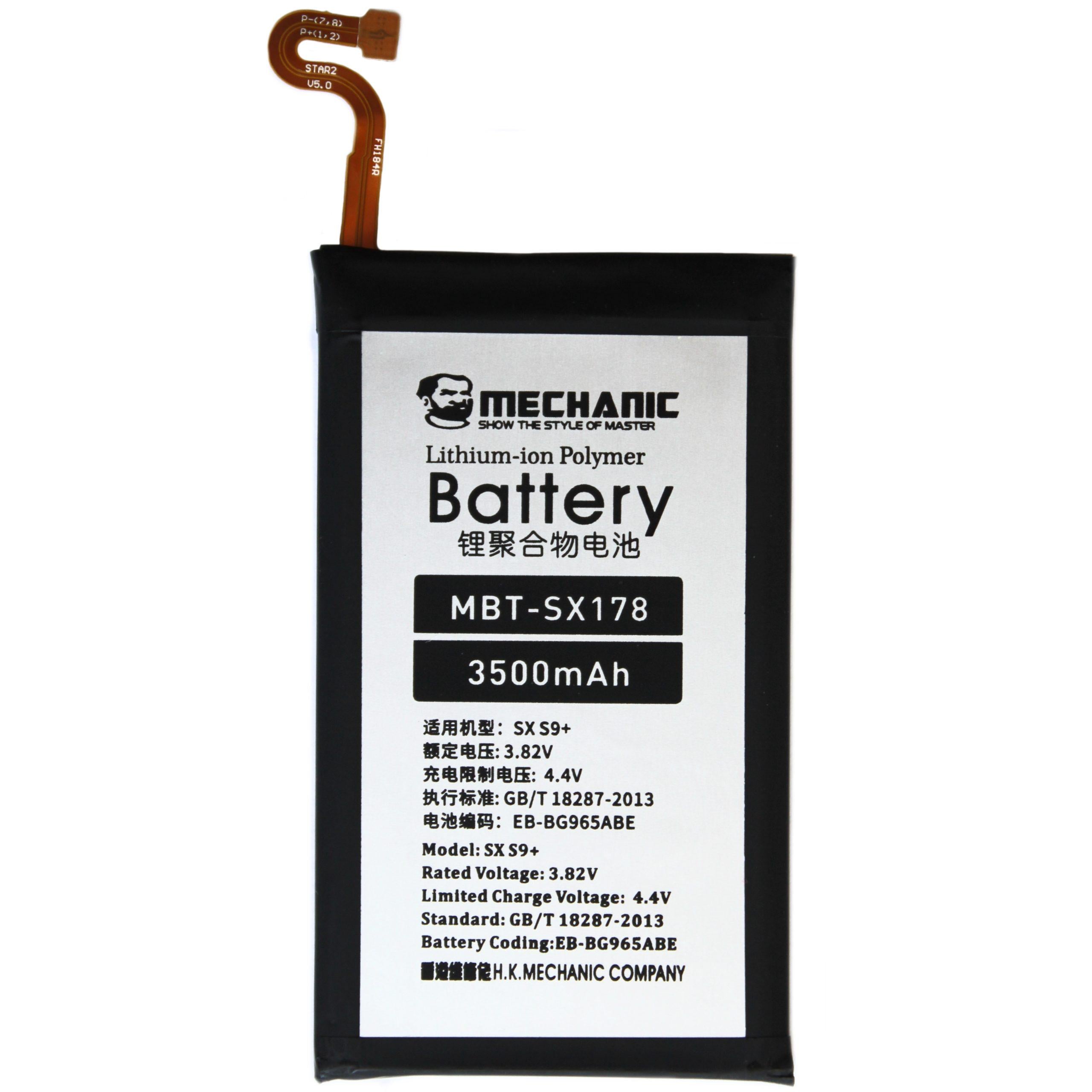 Акумулятор Mechanic EB-BG965ABE для Samsung Galaxy S9 Plus G965 3500mAh