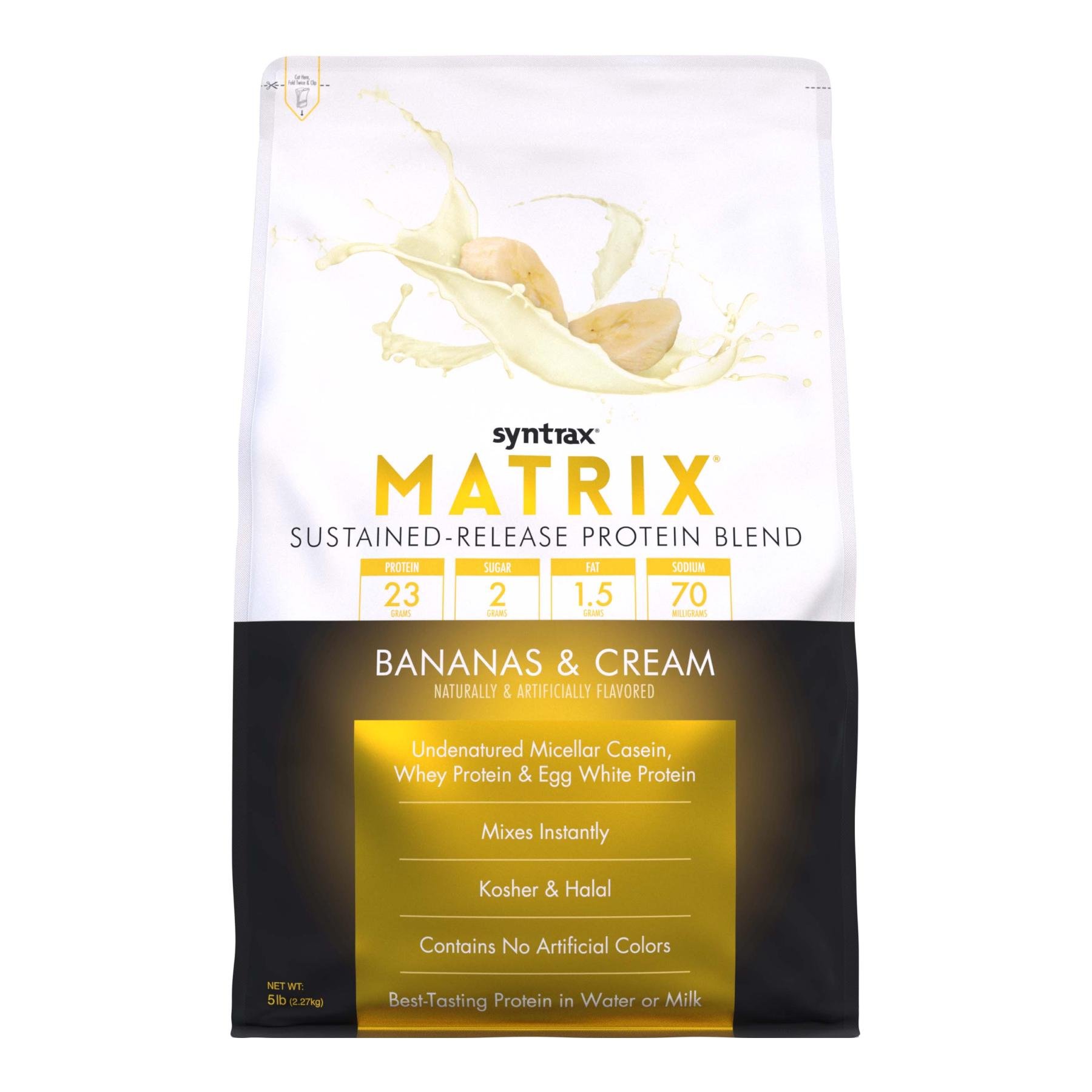 Протеїн Matrix 5,0 2270 г Bananas Cream (2022-09-0321)