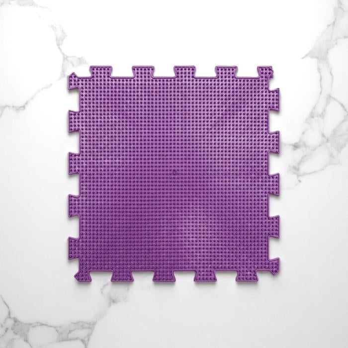 Килимок масажний пазл травичка Фіолетовий - фото 2 Килимок масажний пазл травичка Фіолетовий - фото 2