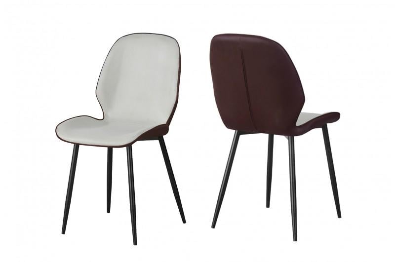 Кухонний стілець Мікс Меблі Аякс Чорний/Бежевий (26720367) - фото 2 Кухонний стілець Мікс Меблі Аякс Чорний/Бежевий (26720367) - фото 2