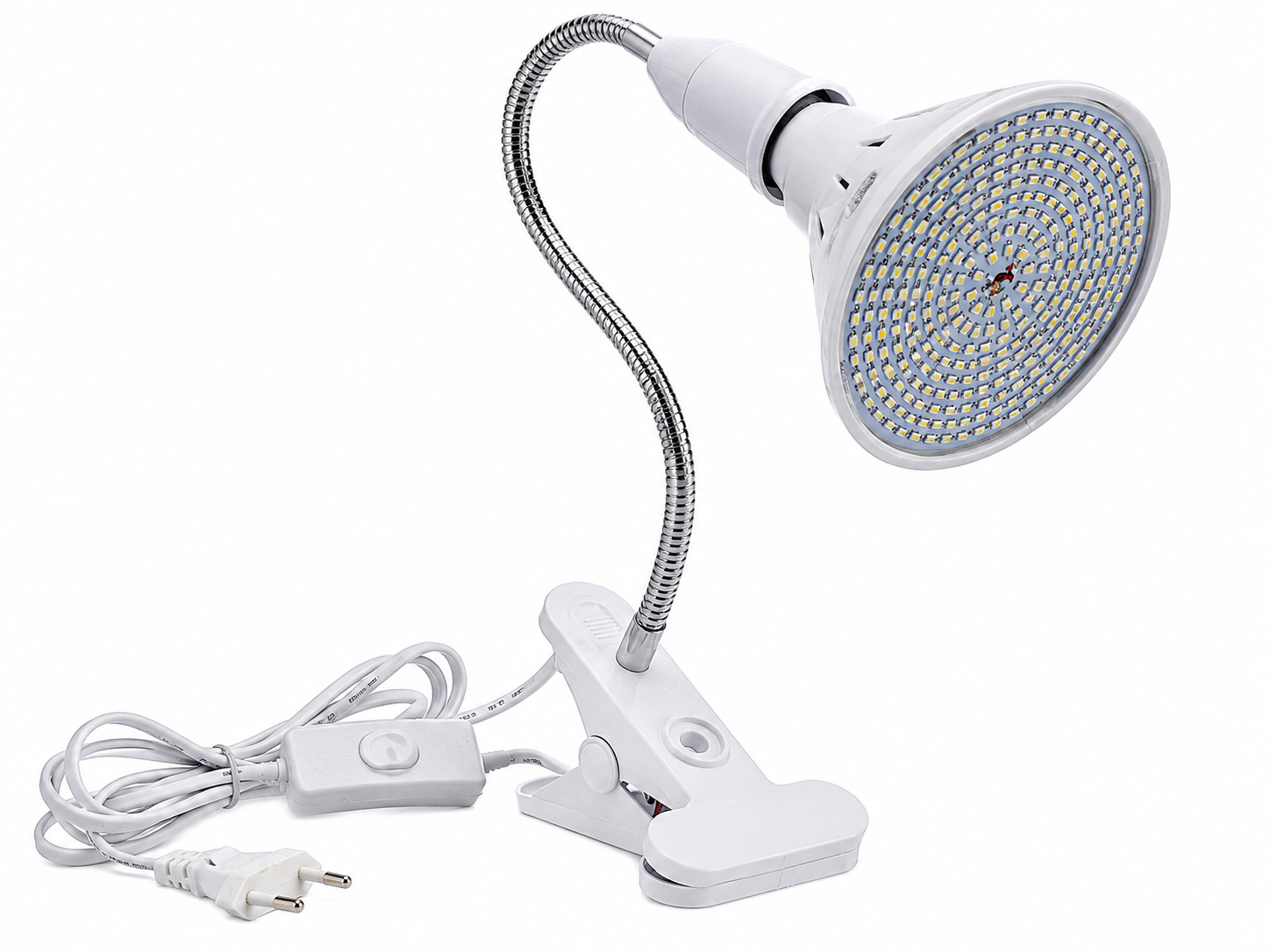 Фитосветильник прищепка E27 светодиодный настольный 290 LEDs Single (1009-350-02)