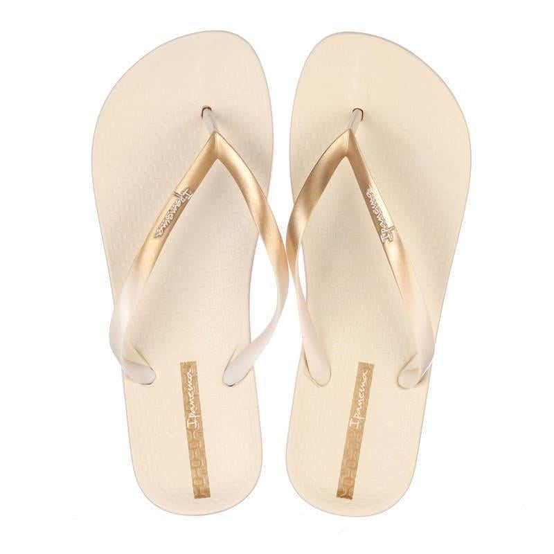 Вьетнамки женские Ipanema 83648-BD708 из термопластической резины р. 37 Бежевый (40011) - фото 4