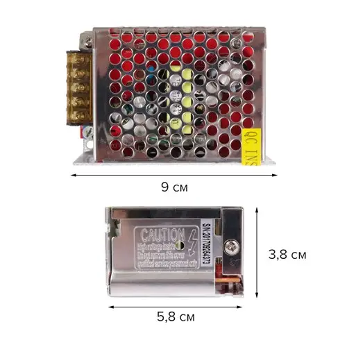 Блок живлення Standart негерметичний 12 V 36 Вт 3 A (TR-36-12) - фото 2