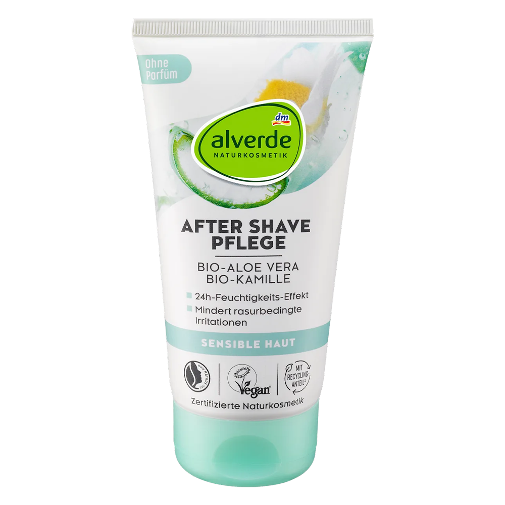 Бальзам Alverde Naturkosmetik после бритья с органическим алоэ вера 150 мл (EPI-15102025-200)