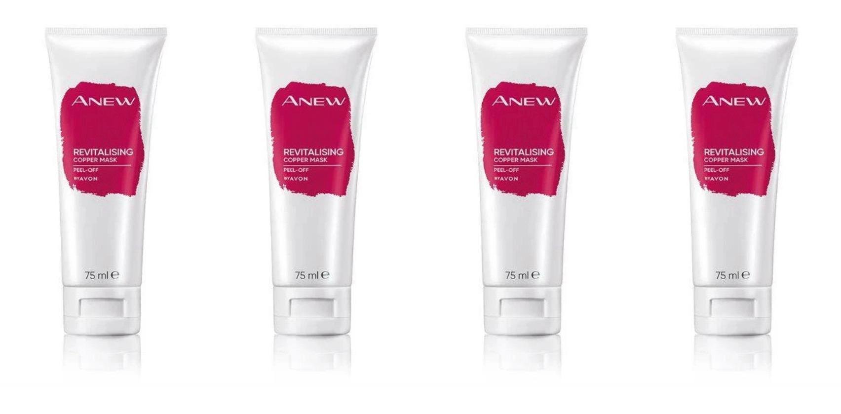 Маска-пленка для лица Avon восстановительная Anew Revitalising Copper Mask Сила меди 4х75 мл (31214790) Маска-пленка для лица Avon восстановительная Anew Revitalising Copper Mask Сила меди 4х75 мл (31214790)