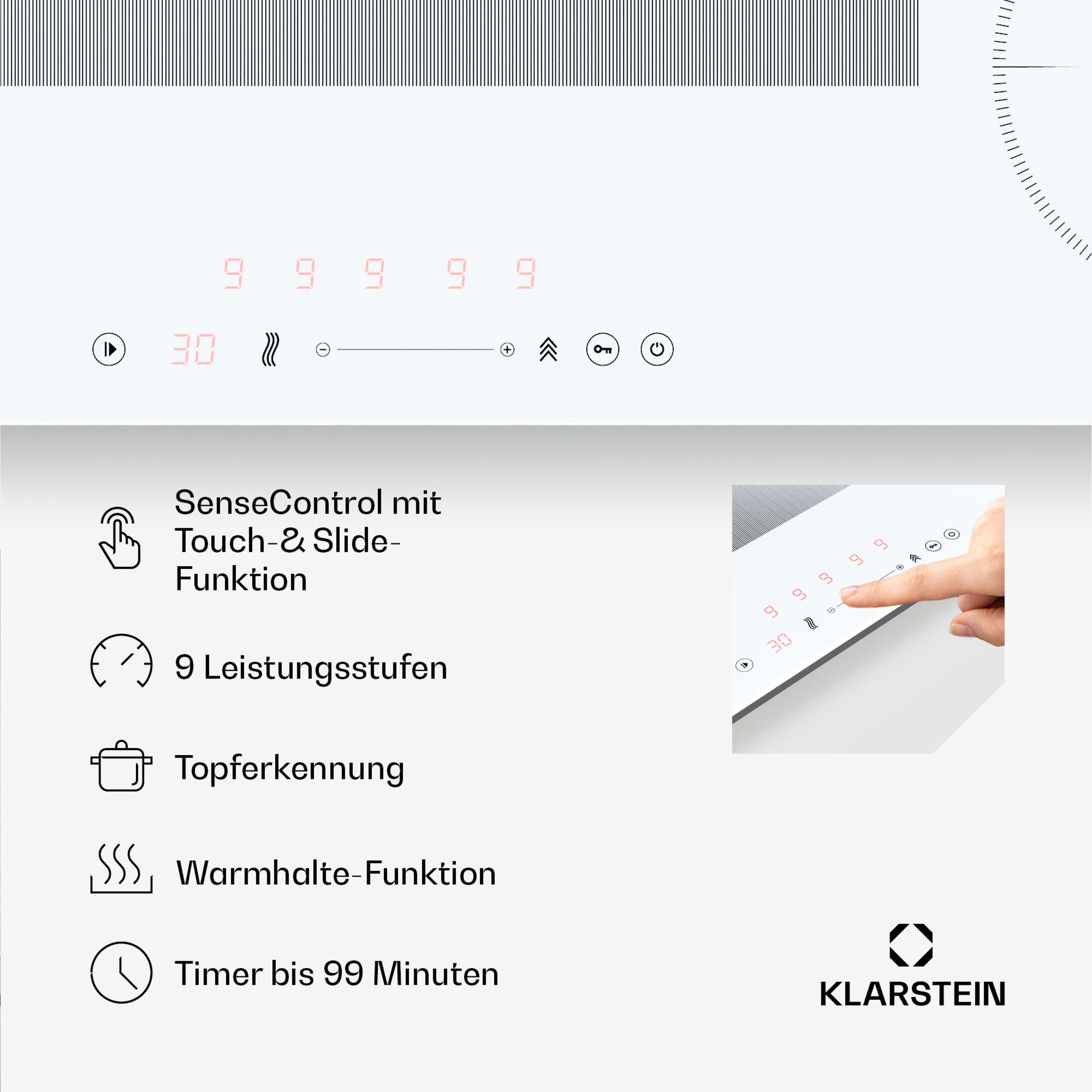 Варильна поверхня індукційна KLARSTEIN Delicatessa 90 Slim Hybrid (10045613) - фото 3 Варильна поверхня індукційна KLARSTEIN Delicatessa 90 Slim Hybrid (10045613) - фото 3